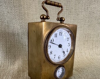 Antique Waterbury Miniature Carriage Clock - Etsy