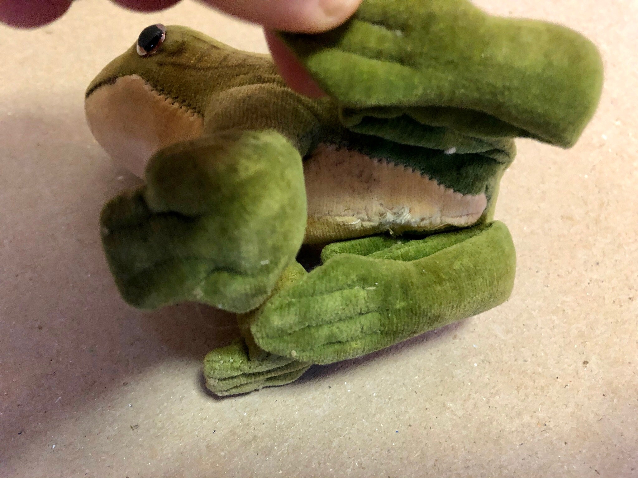 Steiff Froggy Frog 1950s. | Etsy
