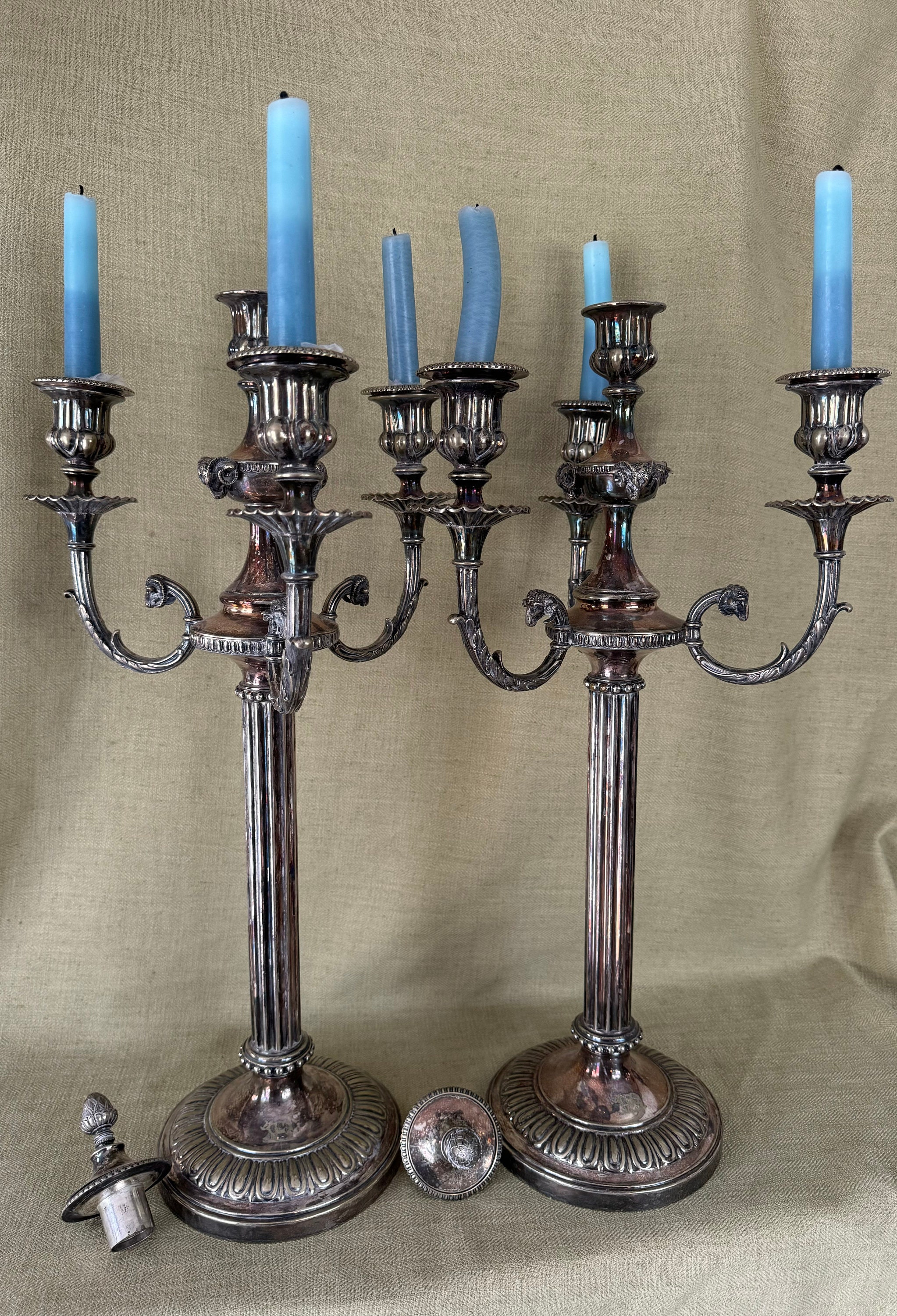 キャンドルホルダー　アンティーク品 アンティーク 燭台 キャンドルホルダー（ucs1007