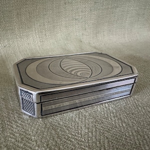 Antique Art Deco Austrian Silver Box
