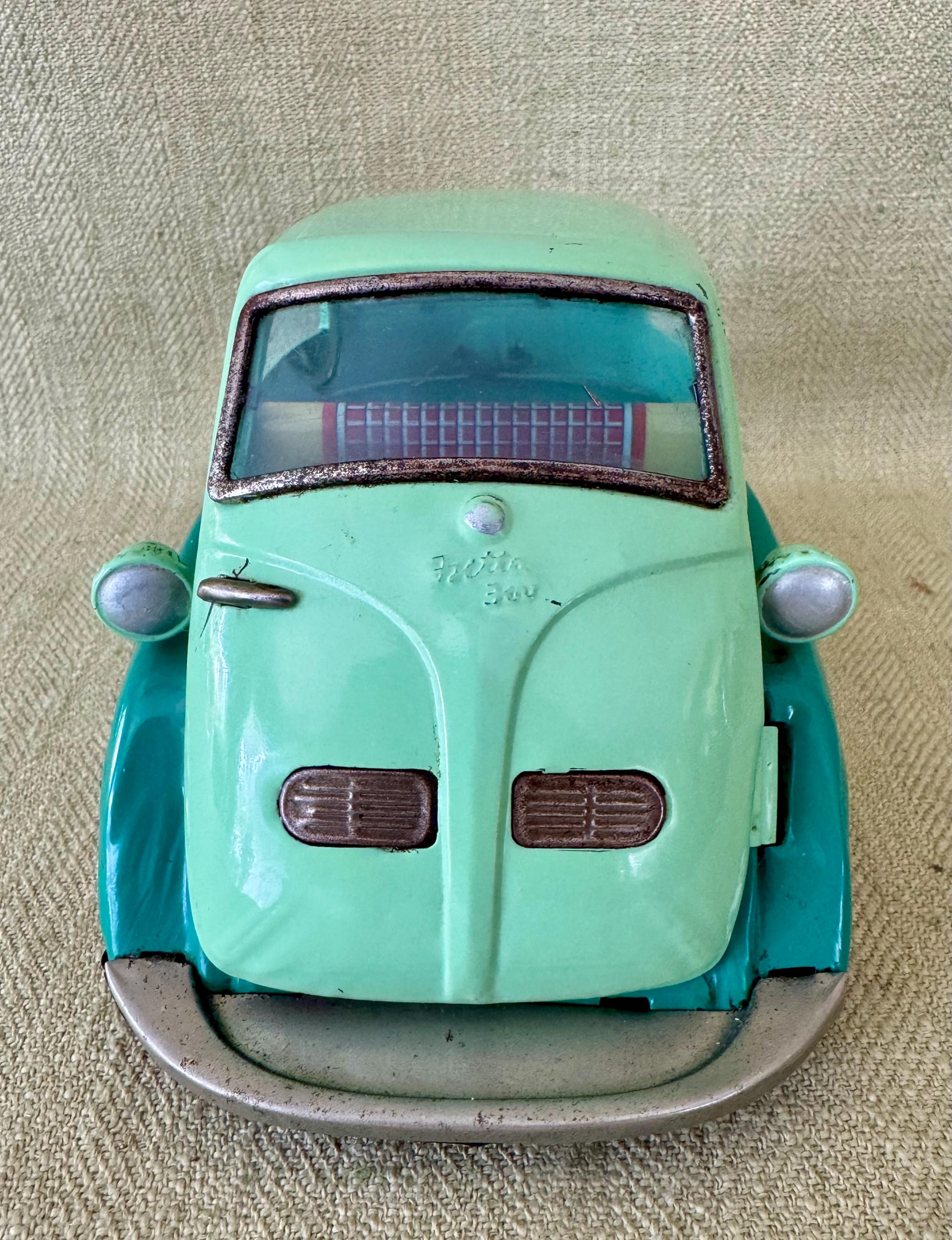 Vintage Bandai Japan Tin Friction Isetta Car With Box - Etsy