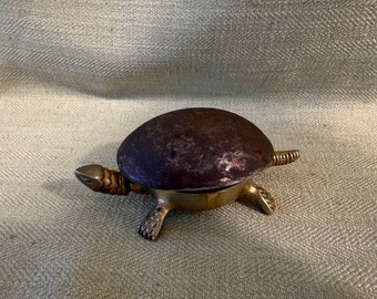 Antique Clockwork Turtle Desk Bell