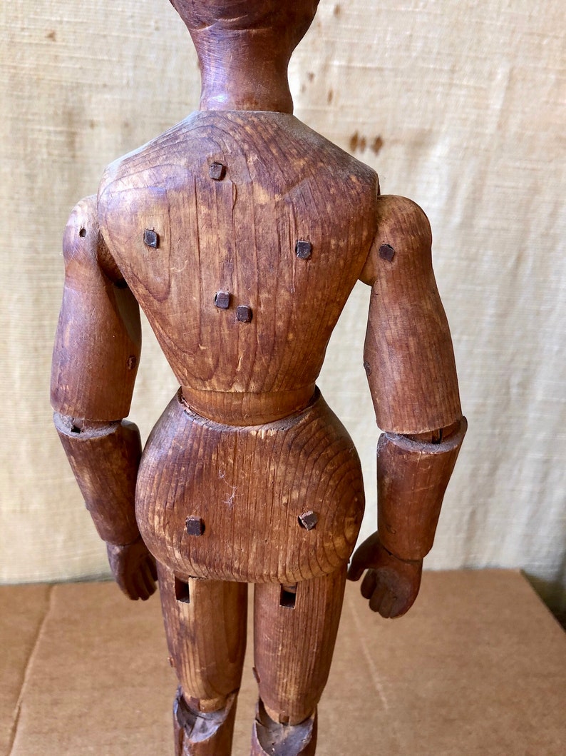 Antique French Jointed Artist Model Lay Figure 188090 Etsy