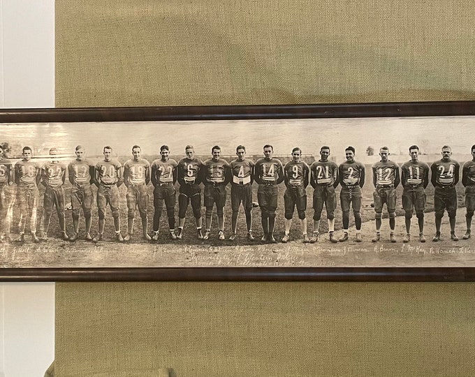 Vieille Photo D'époque De L'équipe De France De Rugby Union De 1931 – Superbe Souvenir Vintage Pour Collectionneurs