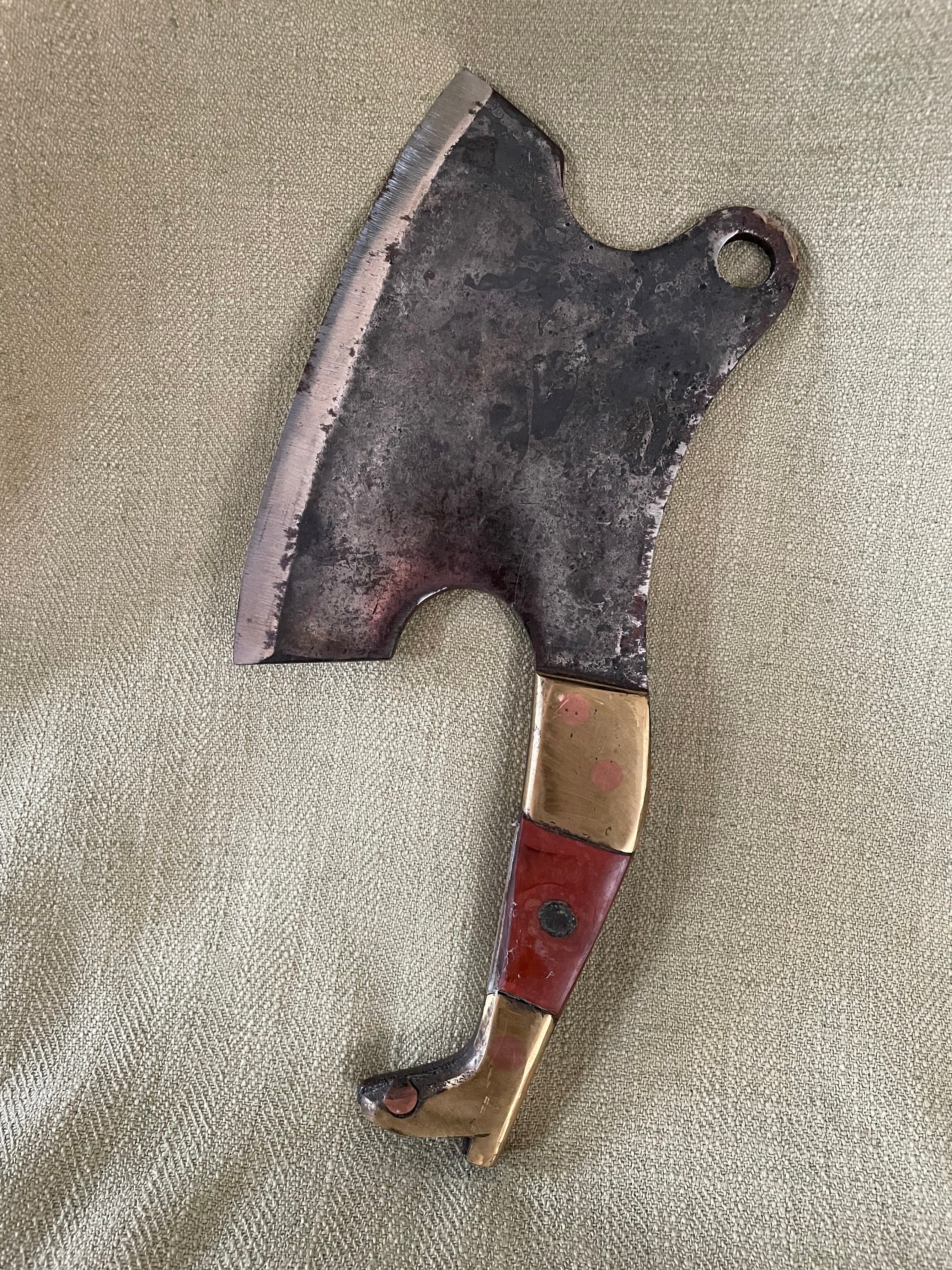 SALE WAS 150  Enderes Antique Meat Cleaver 