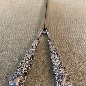 19th Century Sterling Silver Glove Stretchers