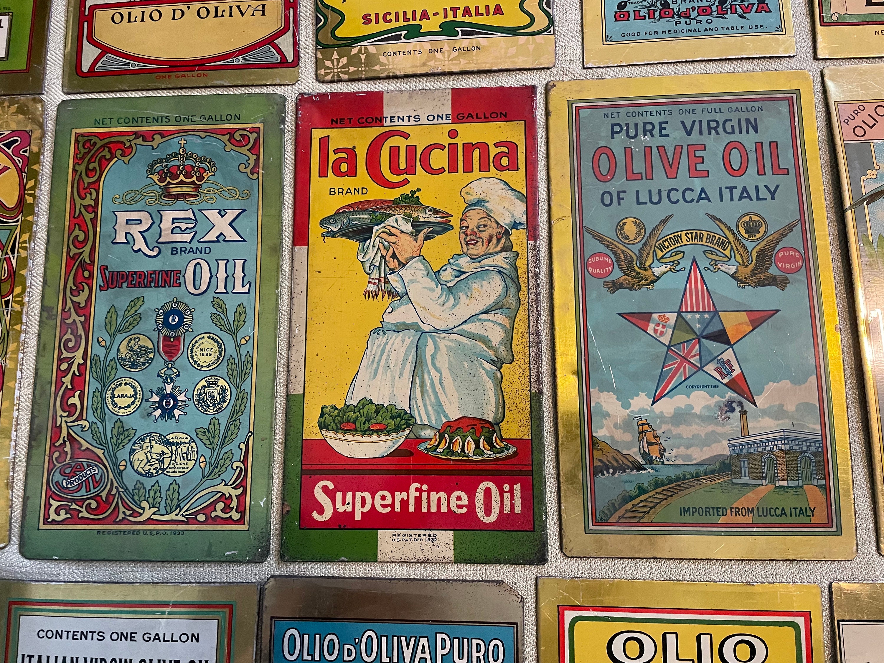 Italian silver 'Motor Oil Can' Olive Oil Pourer, 1960 – Pullman
