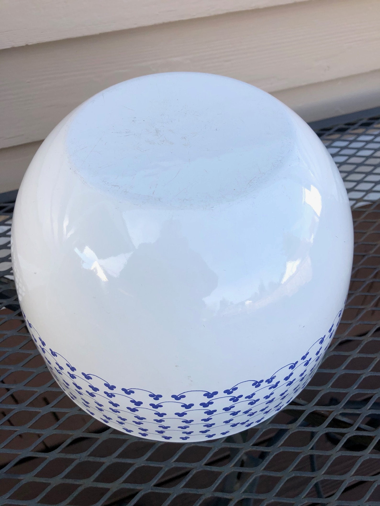 Rare Large Finnish Enamelware Bowl Kaj Franck Arabia Etsy