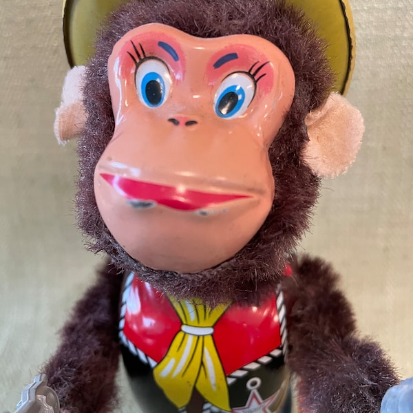Wind up Monkey Etsy