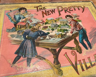 The New Pretty Village, 1897 Village Construction Playset
