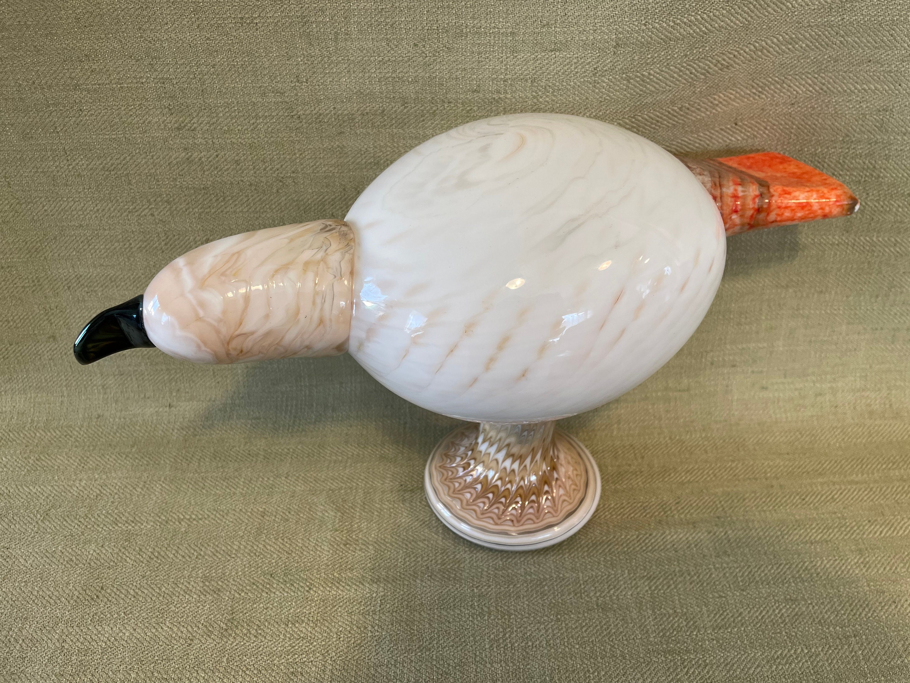 Oiva Toikka for Iittala Limited Edition Pale Male Large Blown Art