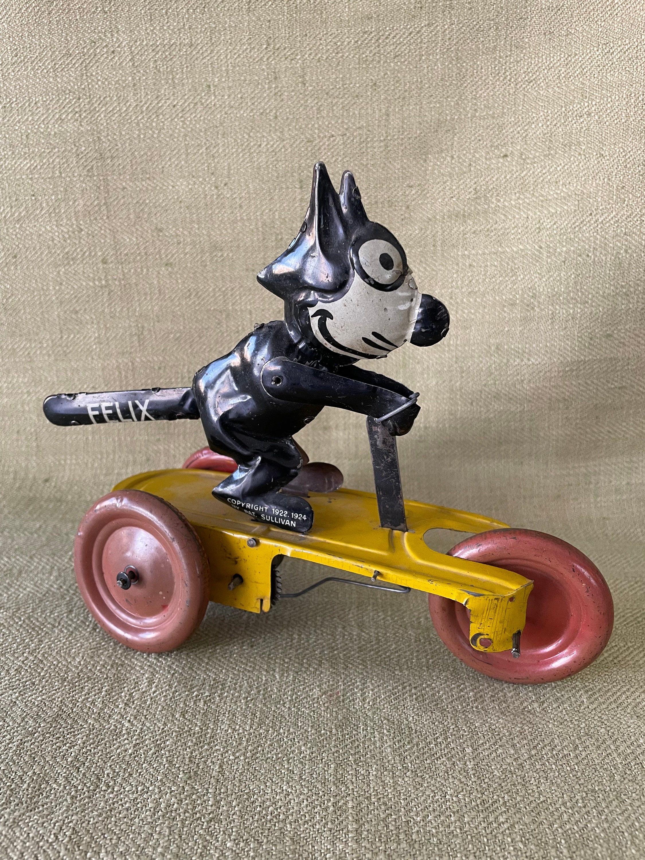 1922 Felix the Cat German Wind up Tin Toy - Etsy
