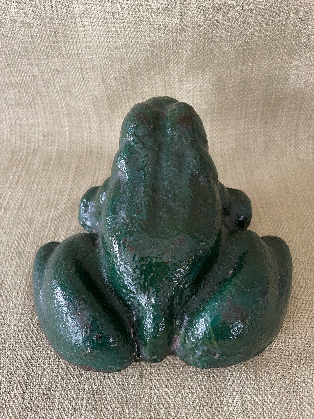 Antique Cast Iron Frog Door Stop or Wagon Wheel Stay Etsy