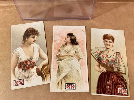 1910 tobacco card 1910 Tobacco Card Lot, Risqué Ladies, Lorillards Tobacco Cards