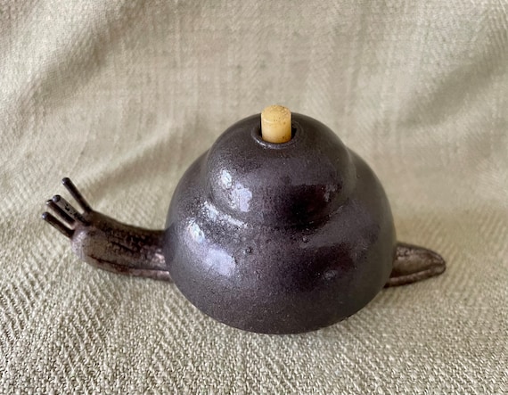 Slow Service….Antique Cast Iron Snail Front Desk Bell