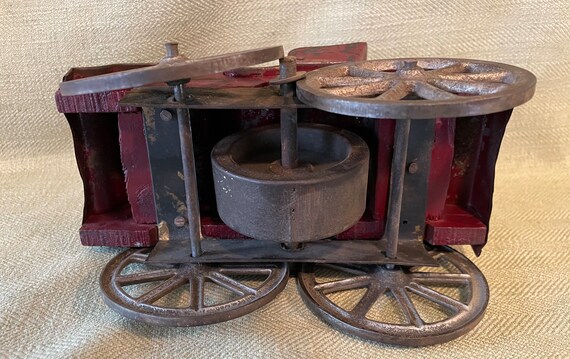 1903 Clark Hill Climber Toy, Cast Iron, Tin, Wood, Original - Etsy