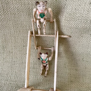 Miniature Circus Acrobats