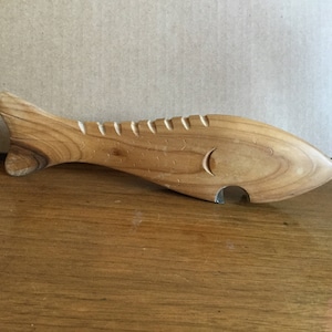 Vintage Handmade Fish Bottle Opener