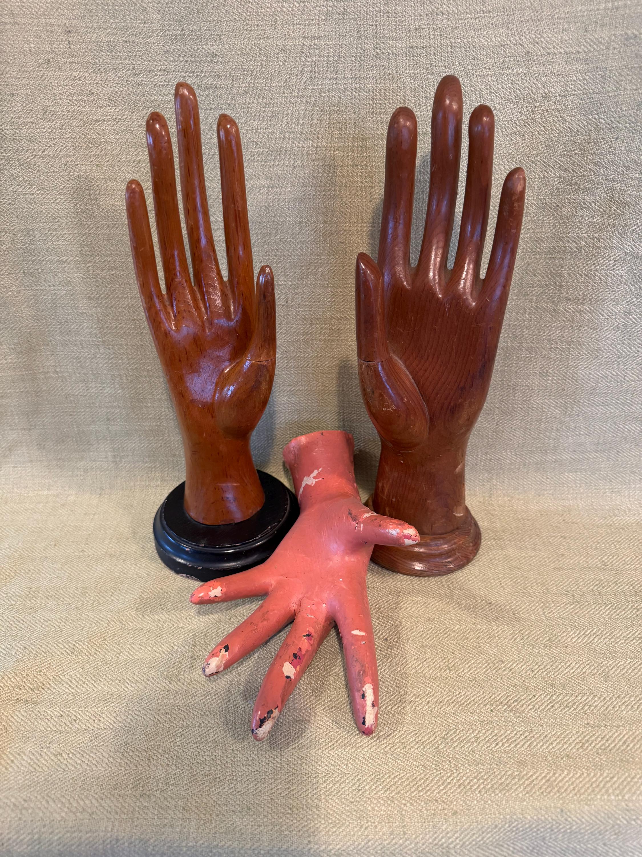 Antique Vintage Glove Display Hand - Etsy
