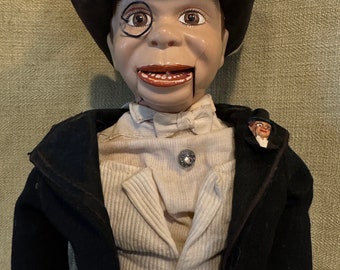 Vintage 1967 Ricky Little Ventriloquist Dummy. Made my Juro Novelty Co.