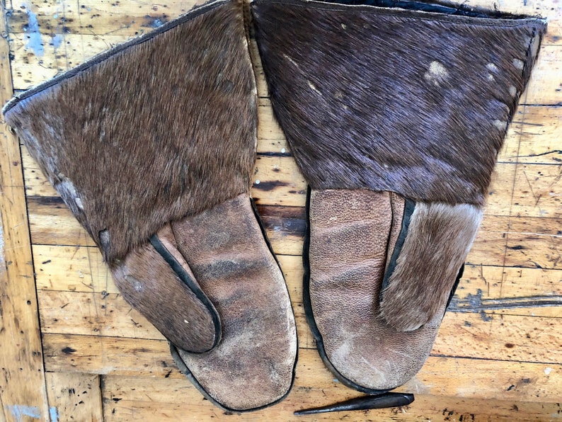 Late 18th Century Beaver Skin Carriage Gloves Etsy