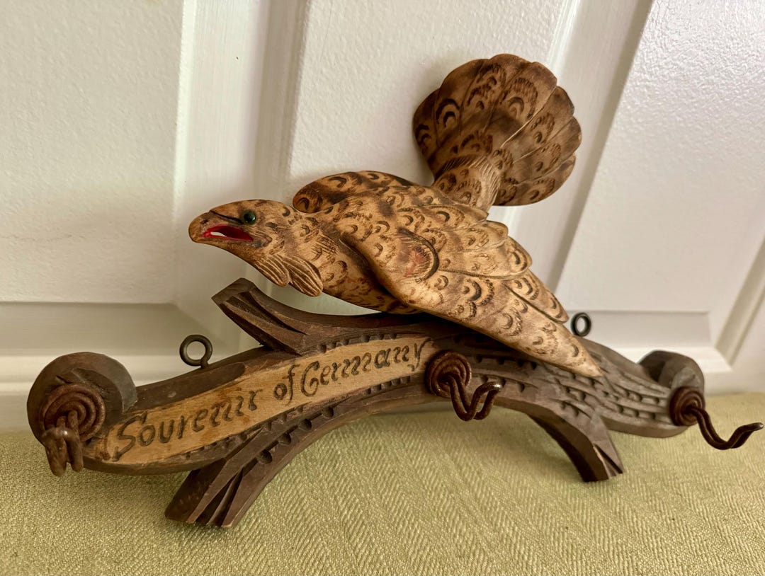 Eagle Hat Rack Black Forest Eagle Coat or Hat Rack - Etsy