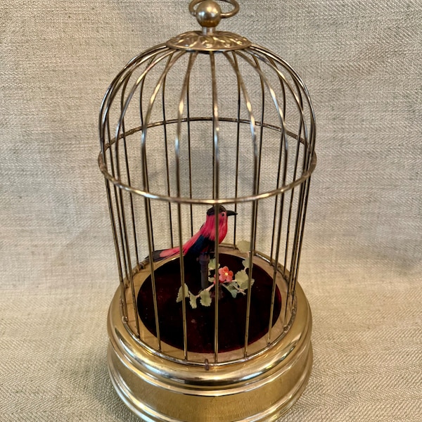 Karl Griesbaum Singing Bird Cage Automaton, works