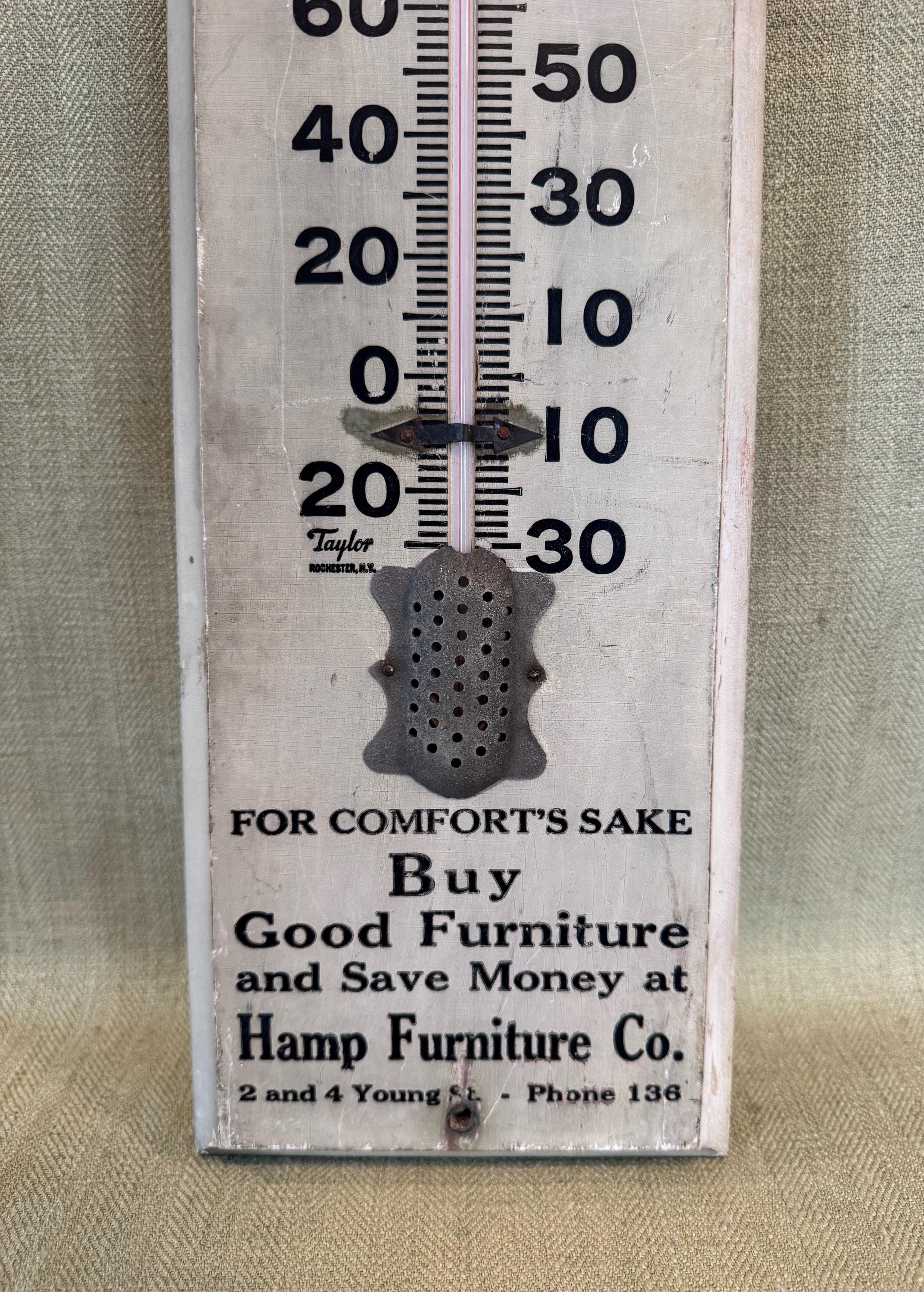 Large Antique 1920's Funeral Home Advertising Thermometer - Etsy