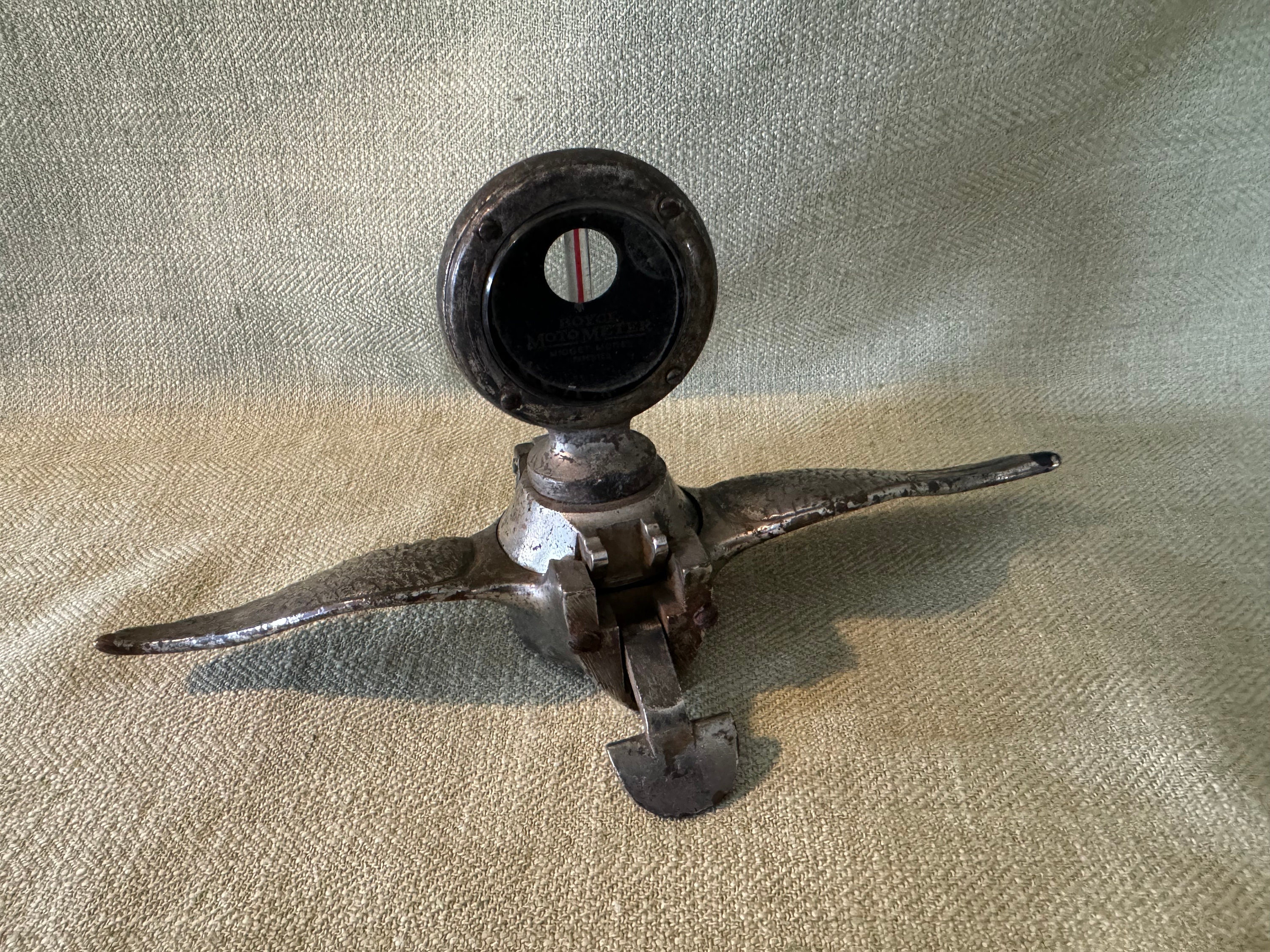 Original Boyce Midget Model Motometer Hood Ornament With Wings - Etsy