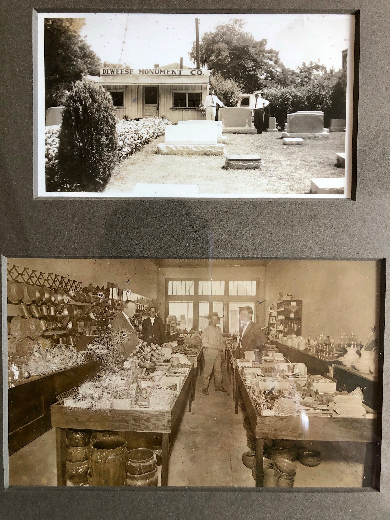 Lone Oak Texas 1912 Funeral Monument and General Store Framed Etsy