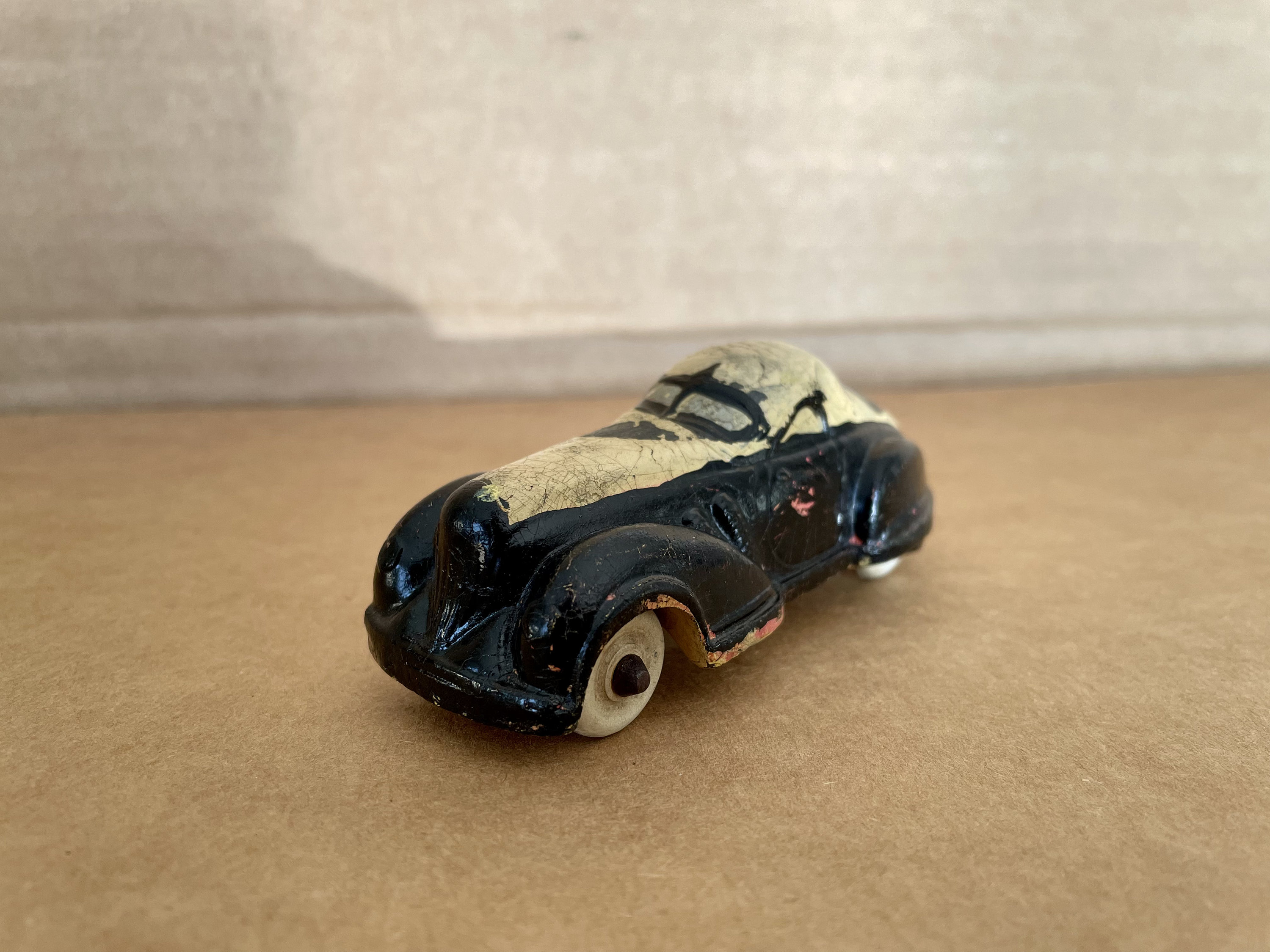 1930年代 硬質ゴム製 ウッディーワゴン ◇ 米国 SUN RUBBER TOY