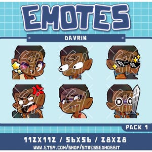 Monster Hunter Grey Warden (6) Pack 1 | Twitch Discord Youtube | Cute Kawaii b gate video game dragon age solas fen&#39;harel Darvin Assan