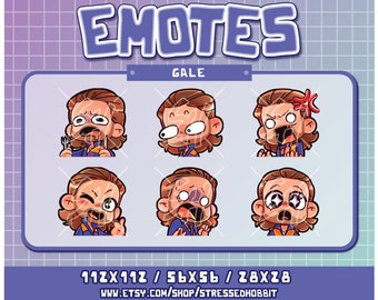Human Wizard Prodigy (6) Pack 1 | Twitch Discord Youtube | Cute Kawaii b gate video game dnd dragons