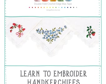 NEW. PDF Learn To Embroider.  Embroidery Pattern for Beginners.