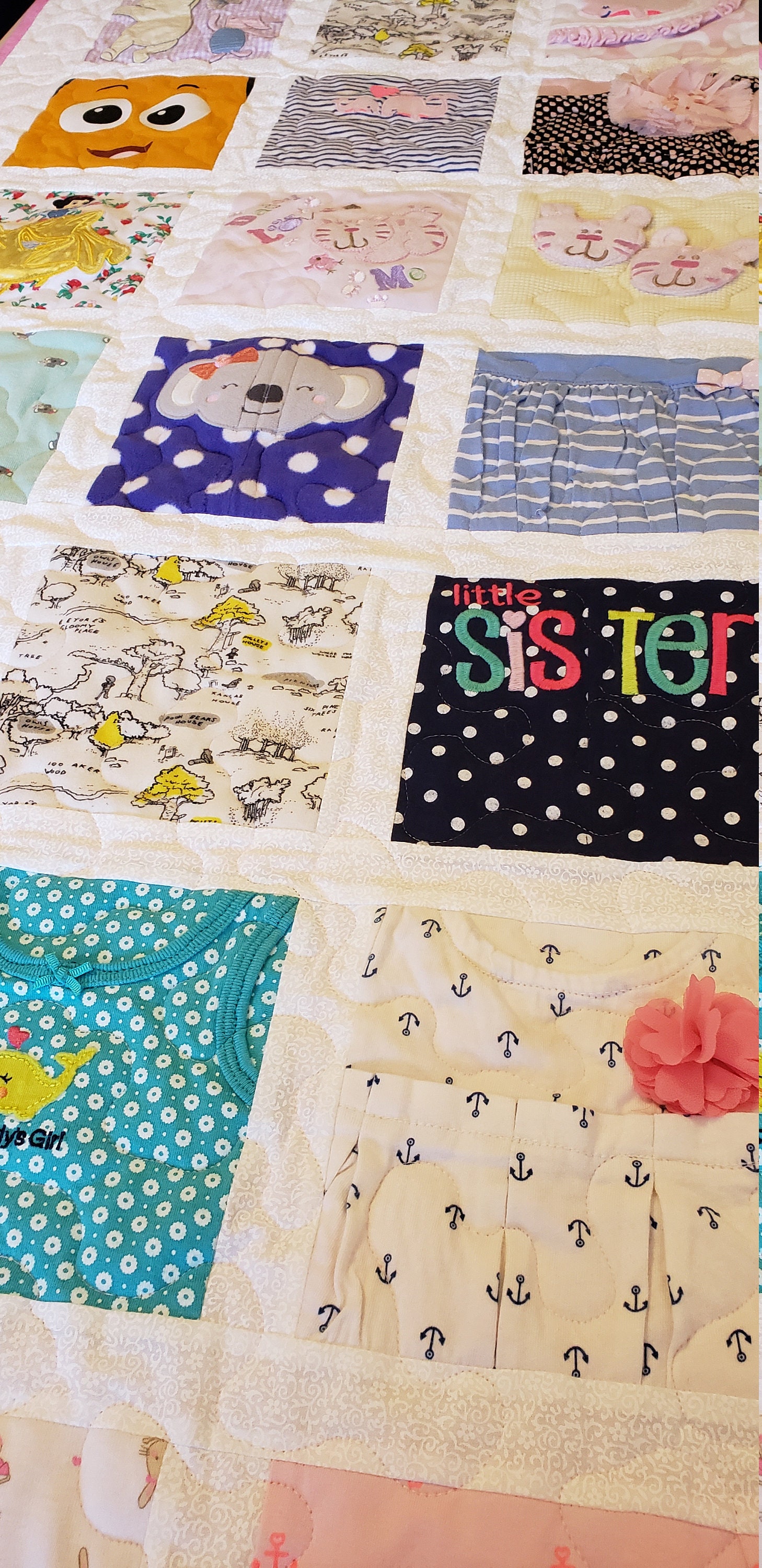 Baby Clothes Quilt Onesie Quilt First Year Quilt Memory Etsy