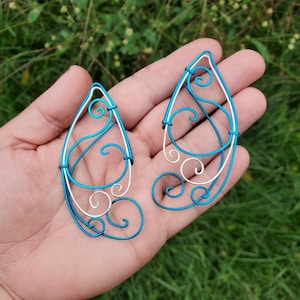 Artistic Wire Elf Ear Cuffs: Cosplay Fairy Ears