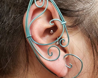 Pick your Colors Elf Ear Cuff, Cosplay, Wood Elf, Fairies, Fantasy Wedding