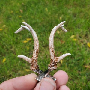 Geweih Haarspangen: Mini Cosplay Faun Geweih Set