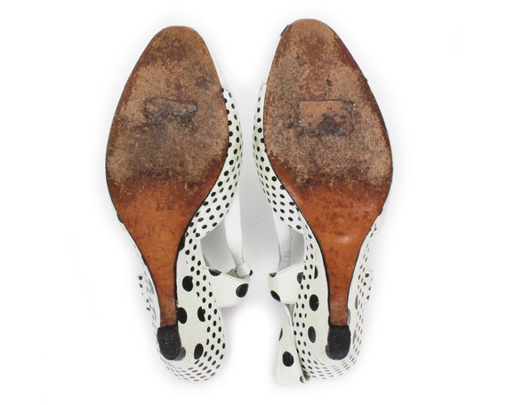 Maud Frizon Vintage 1970s Shoes Open Peep Toe Sty… - image 6
