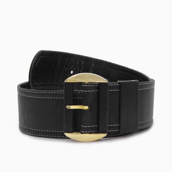 Charles Jourdan Paris Vintage Belt Cinch Waist Style Black  display picture 1