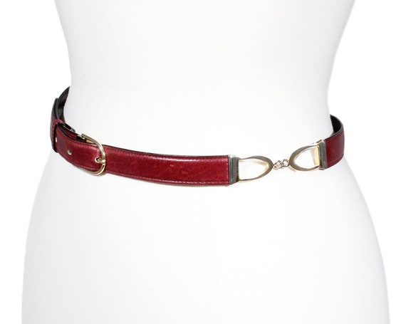 Harrods Ltd. London Vintage 1970s Belt Slim Style… - image 1