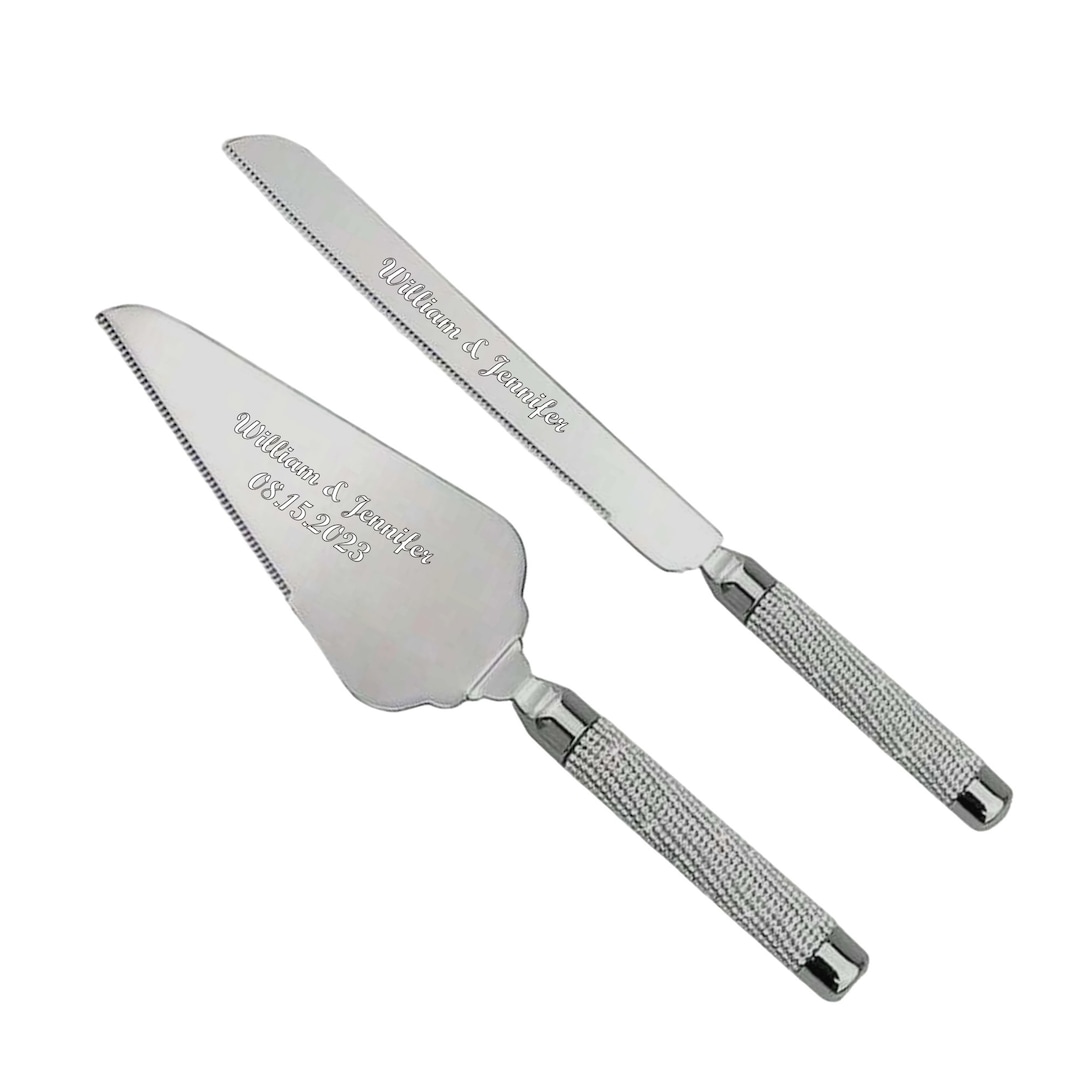 Wedding Knife & Serving Set-Silver-NF611 main image 0