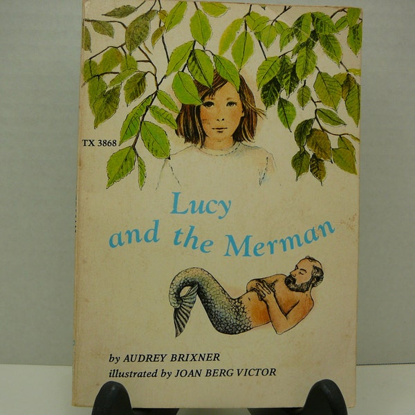 Lucy and the Merman, 1977, Audrey Brixner, Joan Berg Victor, vintage kids book