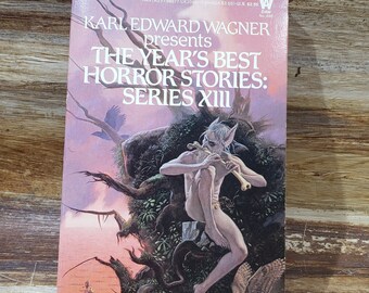 Karl Edward Wagner presenta la serie "Las mejores historias de terror del año" XIII (1985)