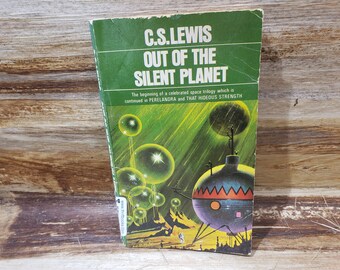 Livre de science-fiction vintage Out of The Silent Planet, 1965, C S Lewis