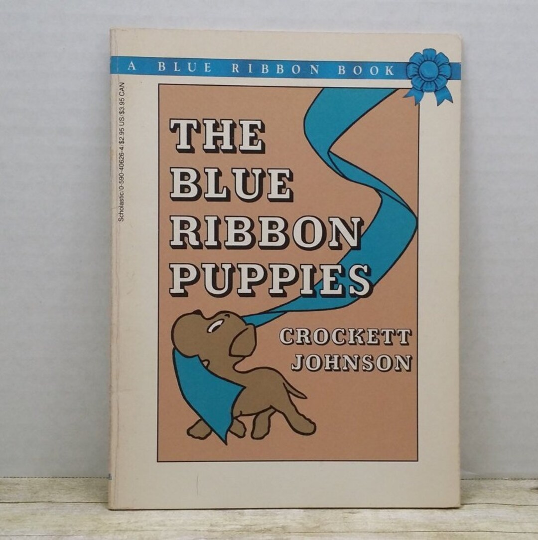 The Blue Ribbon Puppies 1987 Crockett Johnson Vintage Kids Etsy