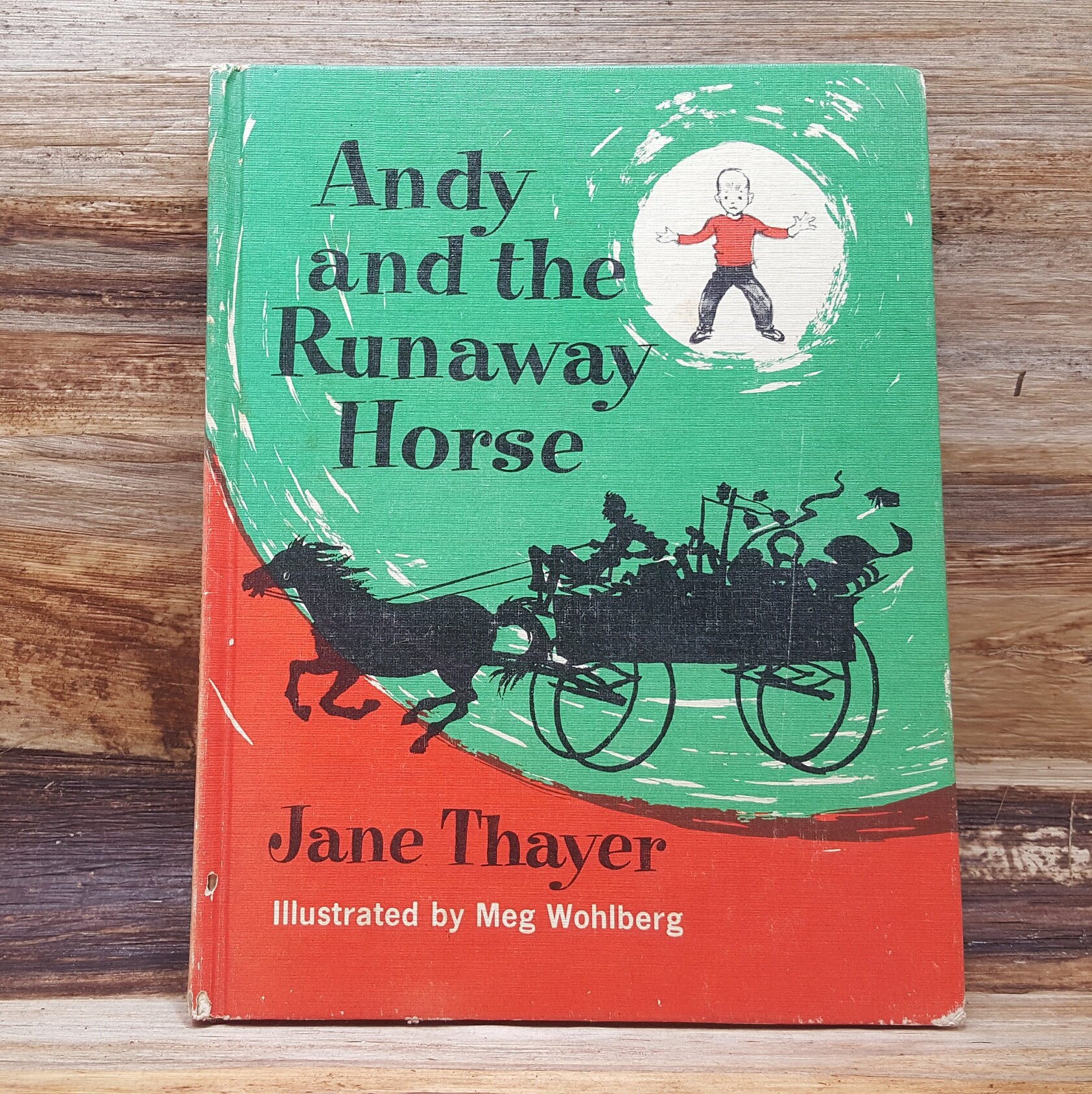 Andy and the Runaway Horse, 1963, Jane Thayer, Meg Wohlberg, Vintage ...