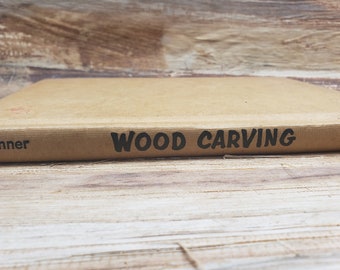 Wood Carving, 1963 .vintage how to book