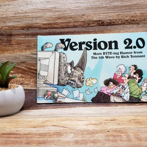 Version 2.0, More BYTE-ing Humor from the 5th Wave by Richard Tennant, vintage comic book