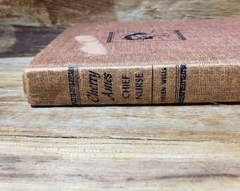Cherry Ames Nurse book, Chief Nurse , 1944 vintage nurse book